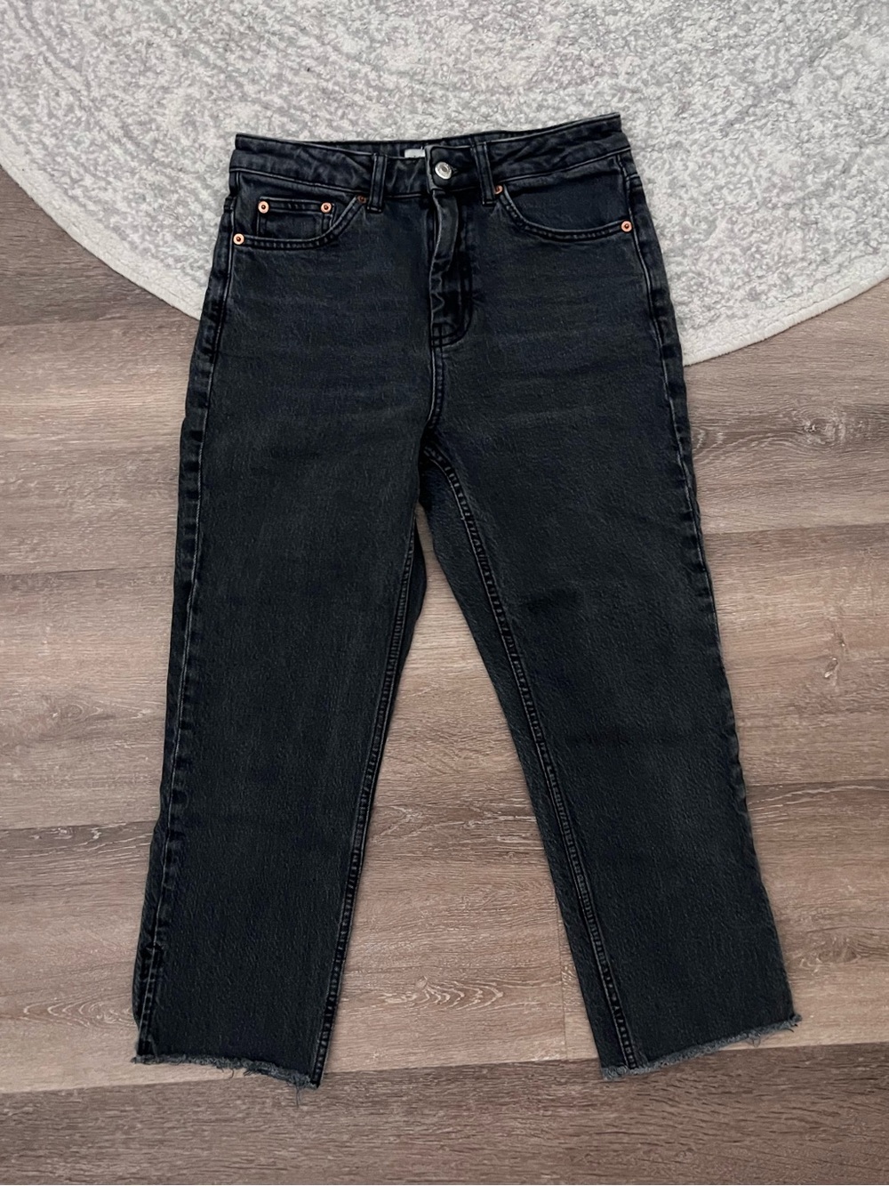 Topshop cropped ankle jeans